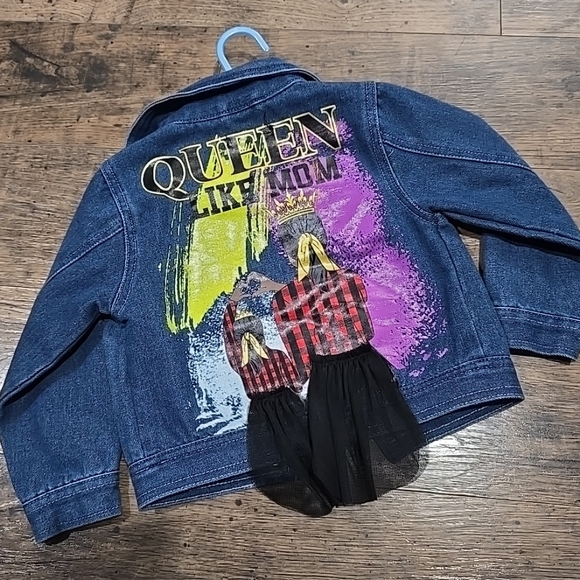 Girls Denim Jacket sz 3t - Picture 3 of 5